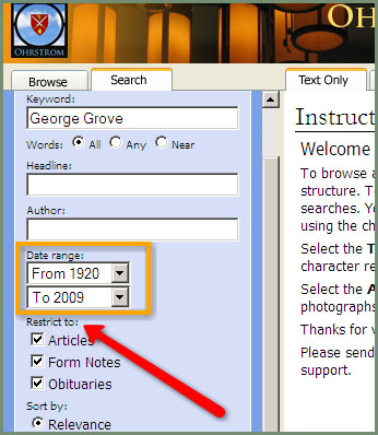 Alumni Horae Digital Archives