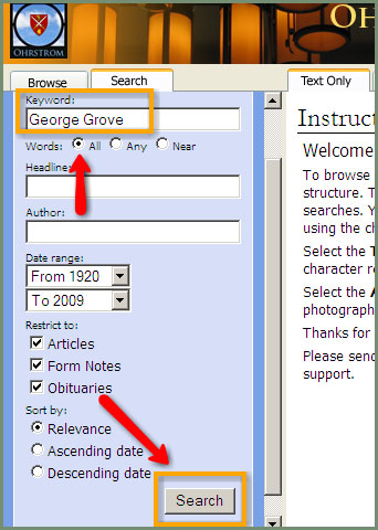 Alumni Horae Digital Archives
