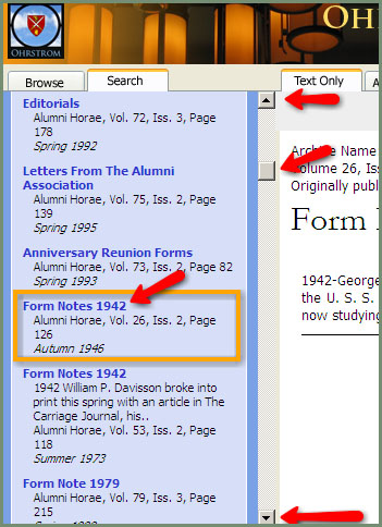 Alumni Horae Digital Archives