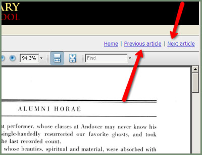 Alumni Horae Research Guide