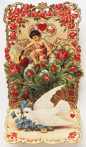 Victorian Valentine card.
