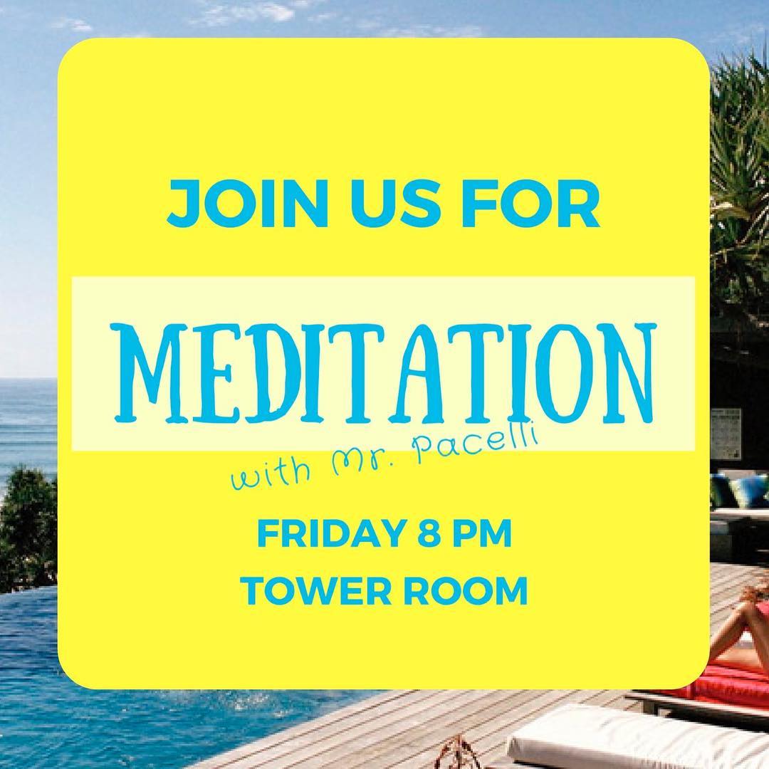 We are in the home stretch of Exam Week! Join us tonight in Ohrstrom Library for a meditation study break at 8:00pm with snacks beginning at 7:30pm. #ohrstromlibrary #examweek #iamsps #meditation #snacks #studybreak
