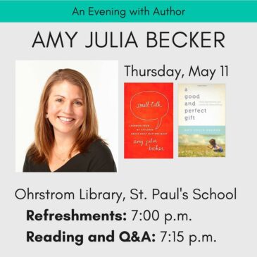 Visiting Author Amy Julia Becker